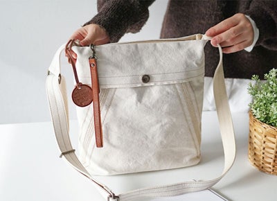 genten ゲンテン Mil Canvas ミルキャンバス ショルダーバッグ 49506