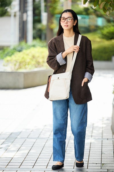 genten ゲンテン Mil Canvas ミルキャンバス ショルダーバッグ 49506