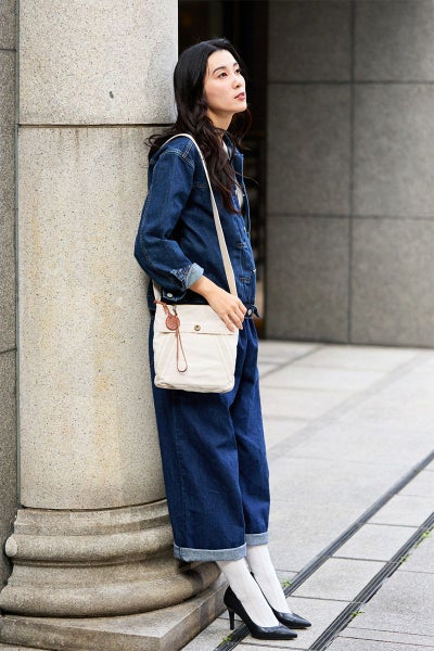 genten ゲンテン Mil Canvas ミルキャンバス ミニショルダーバッグ 49507