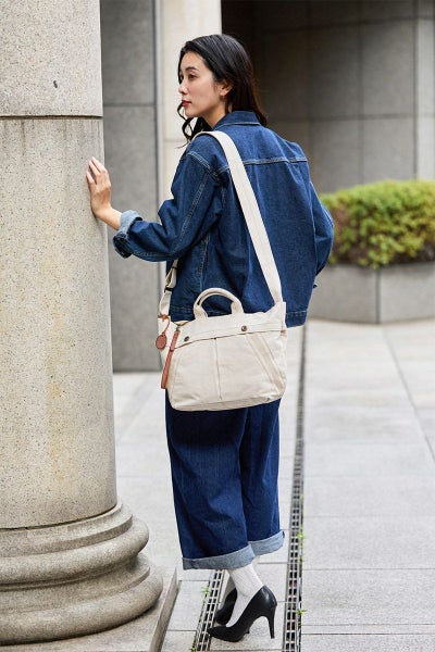 genten ゲンテン Mil Canvas ミルキャンバス 2WAYショルダーバッグ 49508