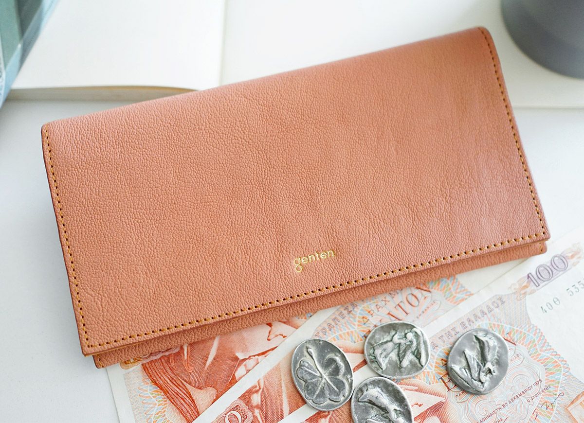 genten ゲンテン Fresco フレスコ 小銭入れ付き長財布 44321