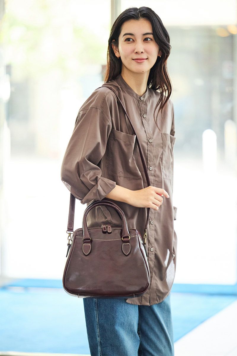 ALBERO アルベロ OLD MADRAS オールドマドラス 2WAYショルダーバッグ