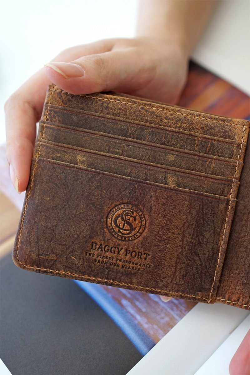 BAGGY PORT バギーポート KUDU クーズー 小銭入れ付き二つ折り財布 ZKM