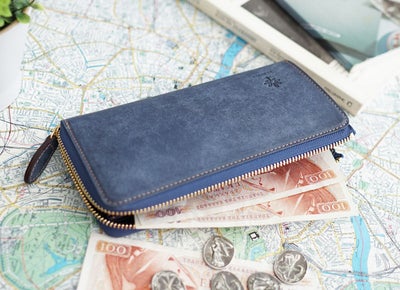 ALBERO アルベロ Schiuma スキューマ 小銭入れ付き長財布（L字ファスナー式） 6055