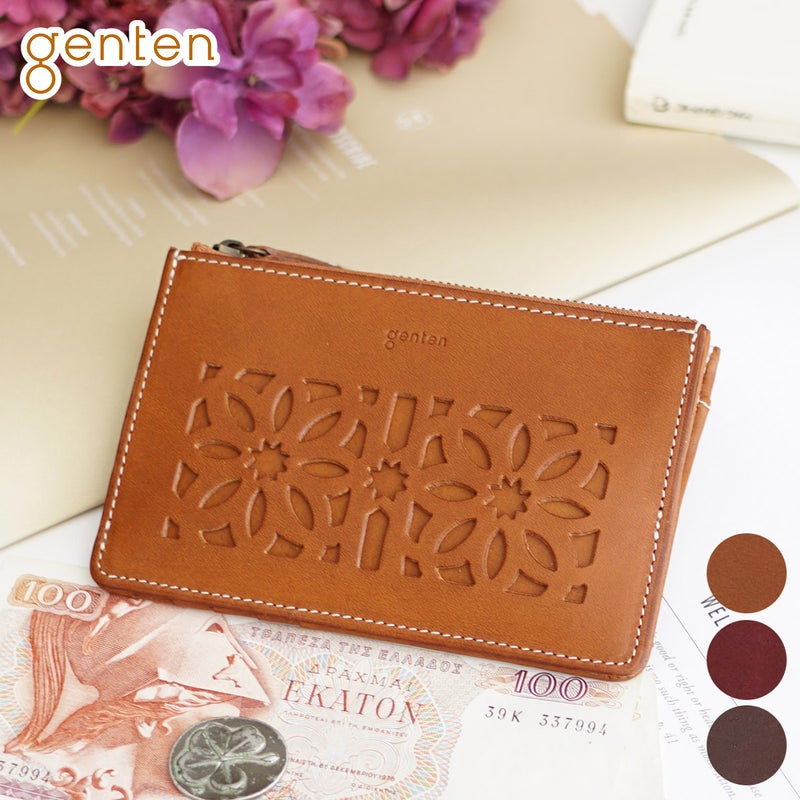 genten ゲンテン cut work カットワーク フラグメントケース 40620
