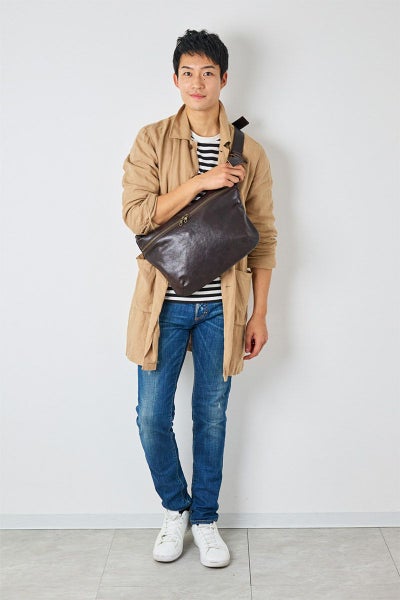 BEAU DESSIN S.A. ボーデッサン Mシュリンク ボディバッグ MS3015
