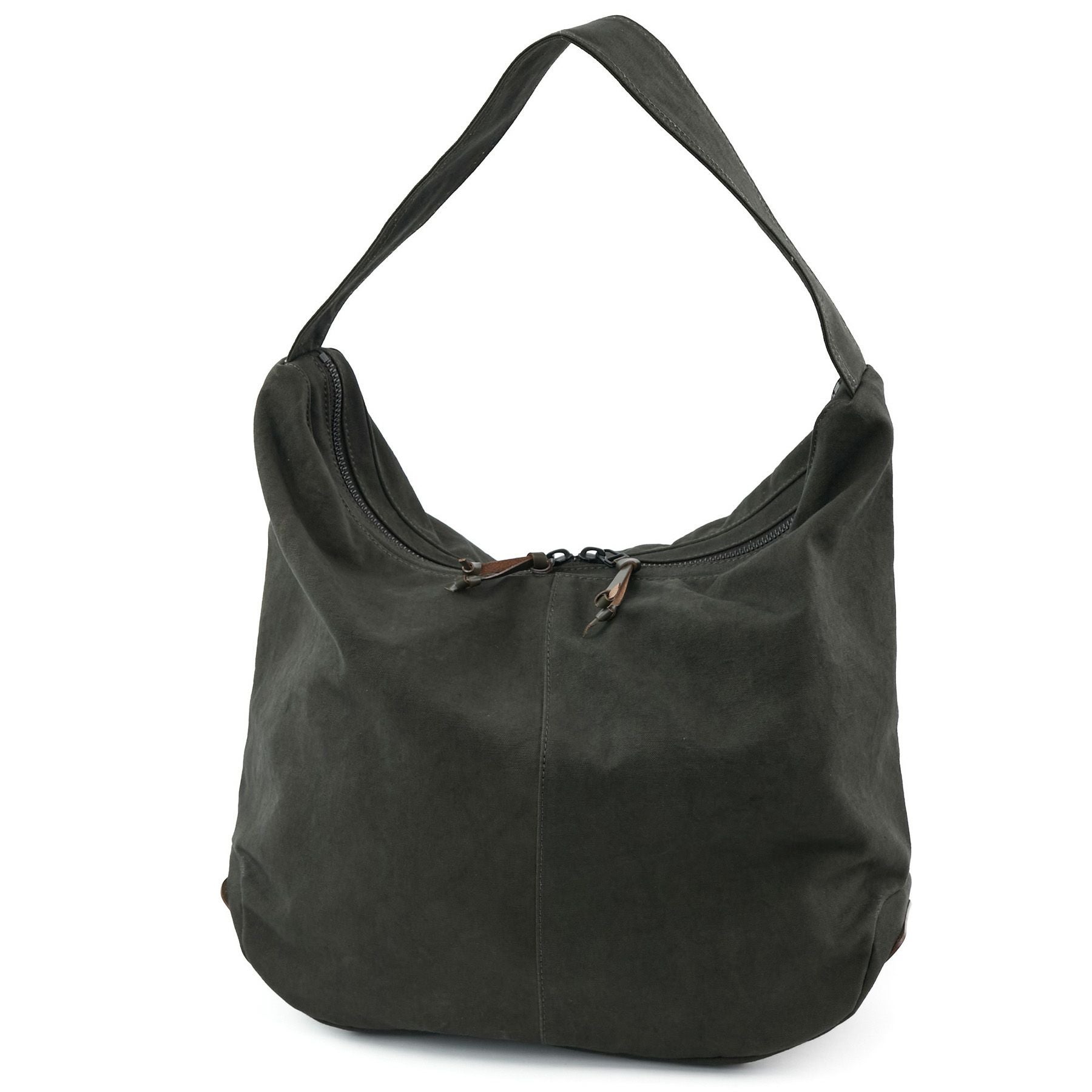 BAGGY PORT バギーポート 黒さび染め帆布 ワンショルダーバッグ GRN