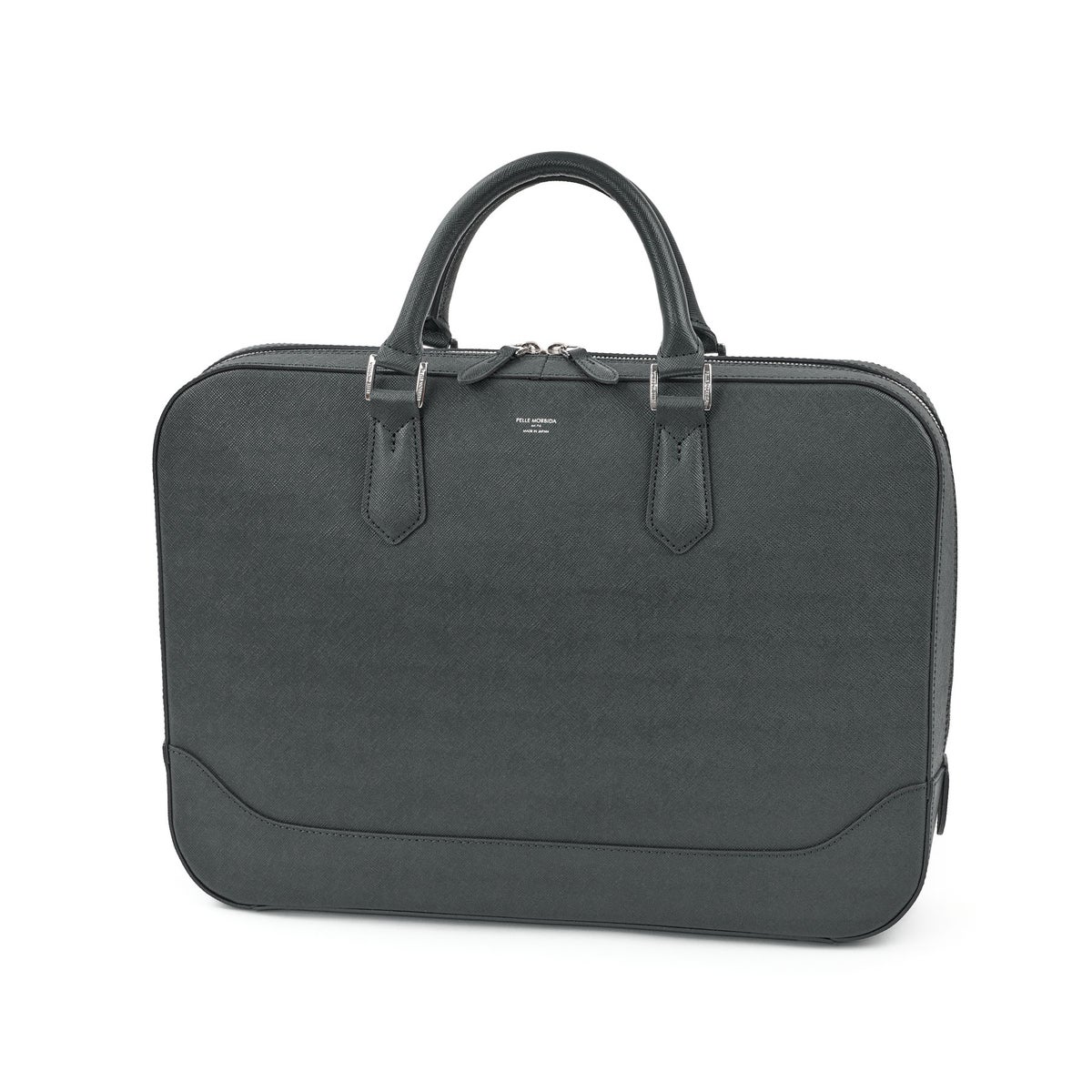 PELLE MORBIDA ペッレモルビダ Capitano キャピターノ エンボスレザー スリムブリーフバッグ PMO-CA018