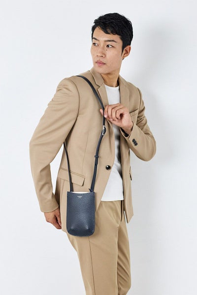 PELLE MORBIDA ペッレモルビダ TELA MARINA テーラ マリーナ ミニショルダーバッグ PMO-TE012