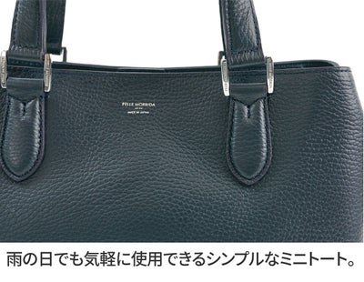 PELLE MORBIDA ペッレモルビダ TELA MARINA テーラ マリーナ ミニトートバッグ PMO-TE013