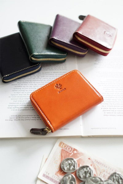 ALBERO アルベロ PIERROT ピエロ 小銭入れ付き二つ折り財布 6451