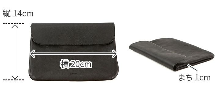 genten ゲンテン サスティナブル巾着 貴重品ポーチ 43728 | こだわりの