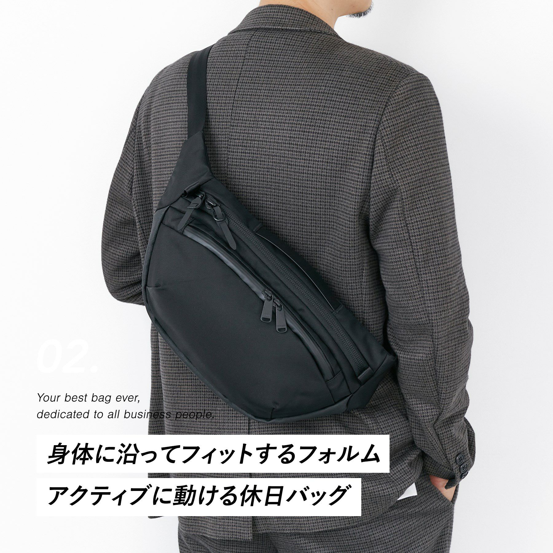 ANINSANE アンインセイン ボディバッグ AN-H03 | こだわりのブランド
