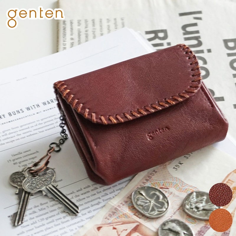 genten ゲンテン Cornetto コルネット ミニ財布 44566