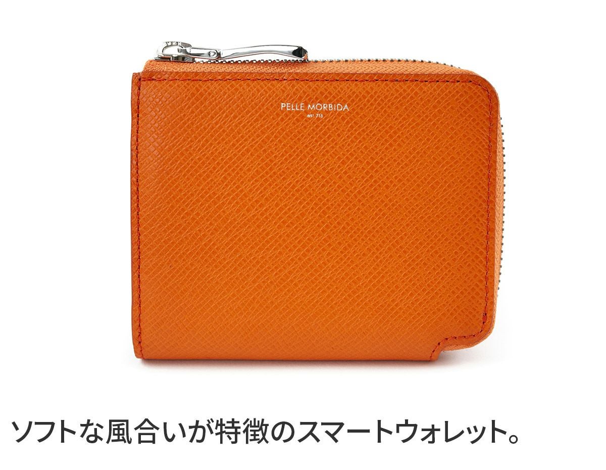 PELLE MORBIDA ペッレモルビダ Barca バルカ エンボスレザー ミニ