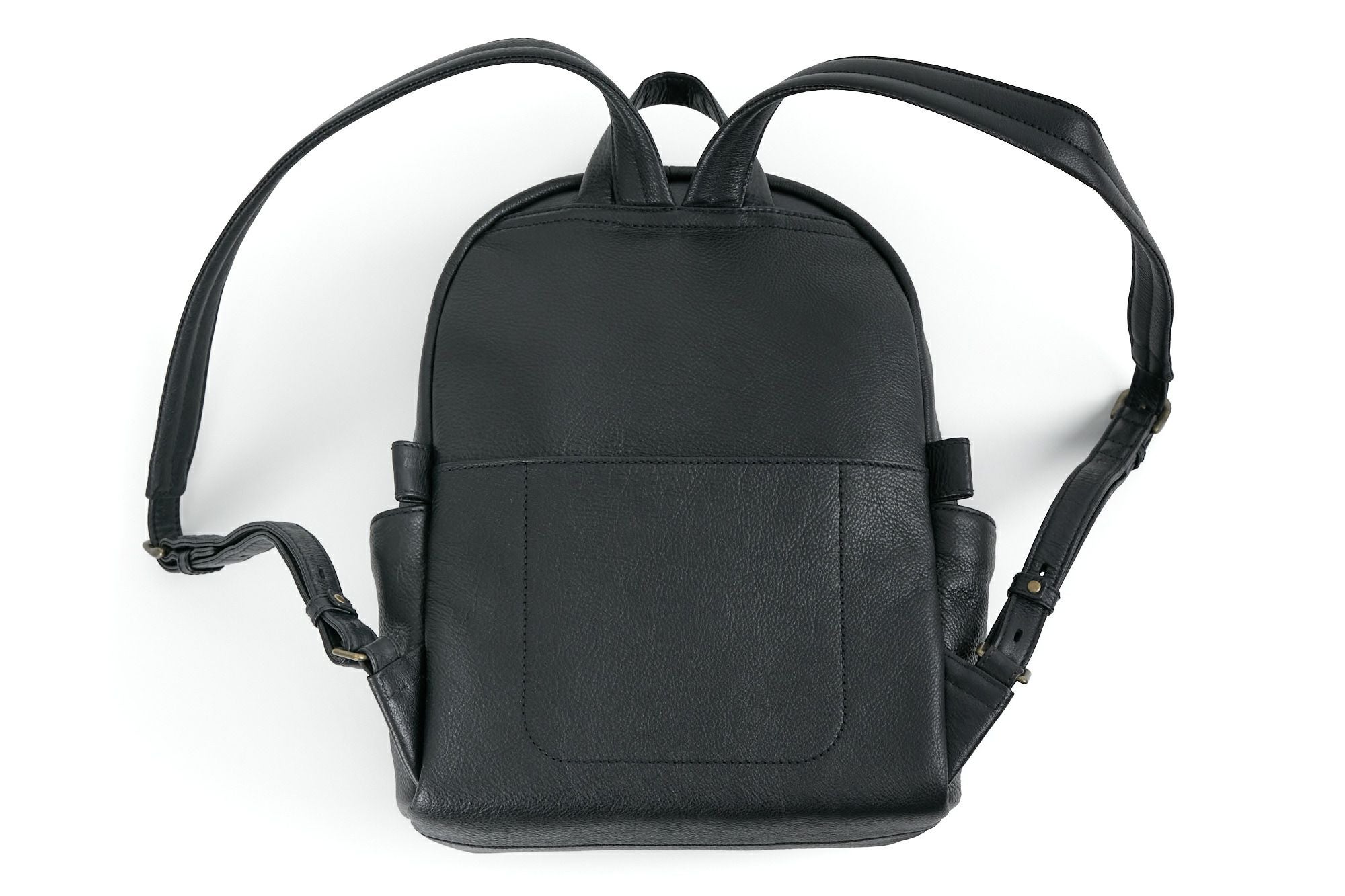 使用僅か genten エキップライト 本革 牛革 リュック小 Blk/黒 genten ゲンテン Equiplight エキップライト リュック 44536