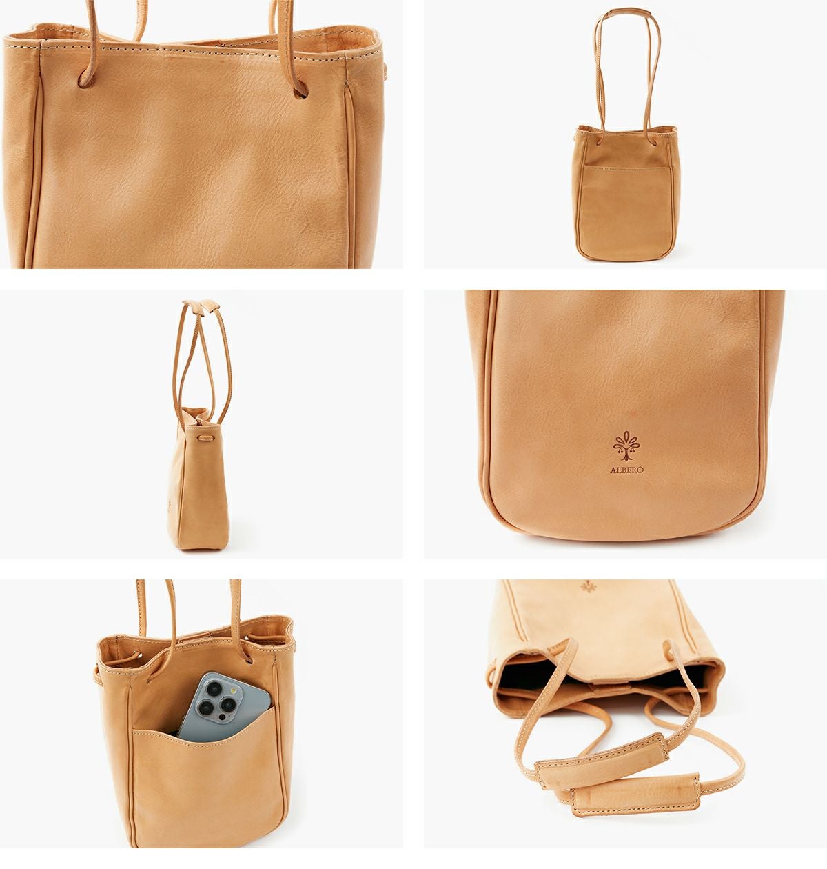 ALBERO アルベロ NATURALE ナチュラーレ 2WAYショルダーバッグ 2183