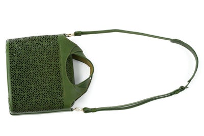 genten ゲンテン Dia cut work ダイヤカットワーク 2WAYショルダーバッグ 44500