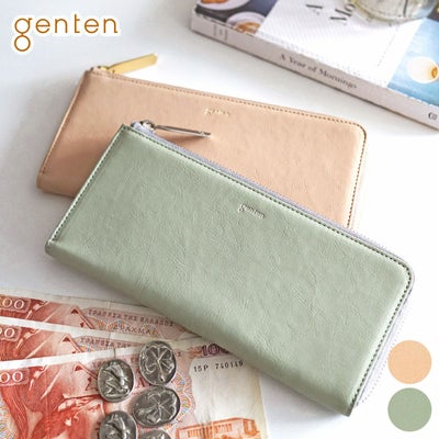 genten ゲンテン Euphoria ユーフォリア 小銭入れ付き長財布（L字ファスナー式） 44590