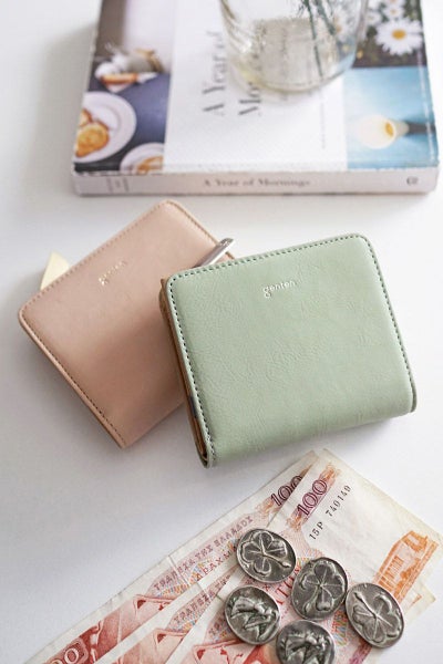 genten ゲンテン Euphoria ユーフォリア 小銭入れ付き二つ折り財布 44591