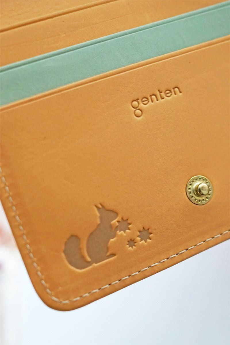 【美品】gentenゲンテン ユーフォリア 2025限定 二つ折り財布 エクリュ 44591-mobile01.jpg