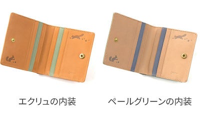 genten ゲンテン Euphoria ユーフォリア 小銭入れ付き二つ折り財布 44592