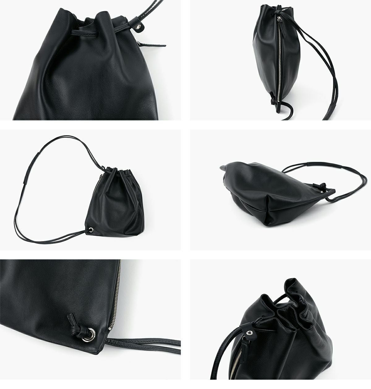 SEAGULL SHIP シーガルシップ Soft Leather ソフトレザー 巾着ショルダーバッグ SMAK-440