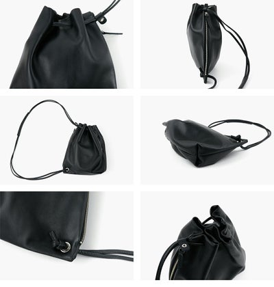 SEAGULL SHIP シーガルシップ Soft Leather ソフトレザー 巾着ショルダーバッグ SMAK-440