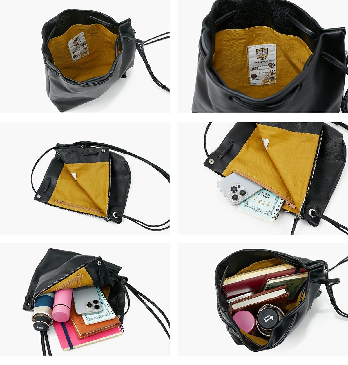 SEAGULL SHIP シーガルシップ Soft Leather ソフトレザー 巾着ショルダーバッグ SMAK-440