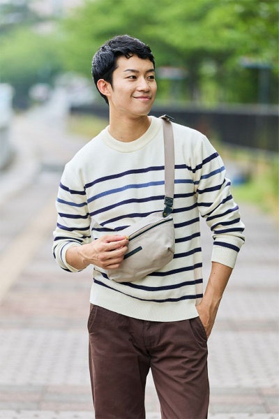 BAGGY PORT バギーポート 10号高密度帆布 BLACK ブラック ミニボディバッグ YNM-428