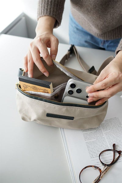 BAGGY PORT バギーポート 10号高密度帆布 BLACK ブラック ミニボディバッグ YNM-428