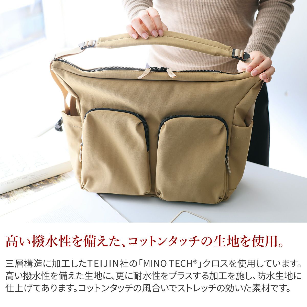 BAGGY PORT バギーポート ミノテックレイヤー ショルダーバッグ YNM-5605