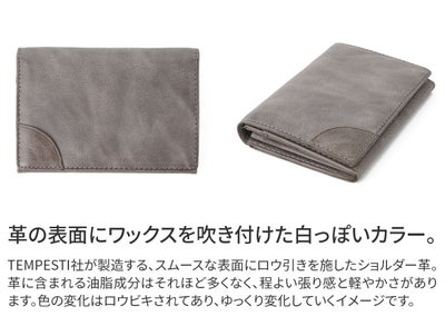 BAGGY'S ANNEX バギーズアネックス FOG leather (フォグレザー) 名刺入れ LZYS-7006