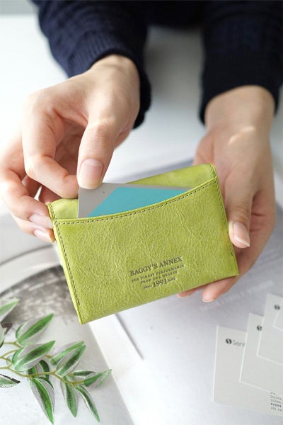 BAGGY'S ANNEX バギーズアネックス FOG leather (フォグレザー) 名刺入れ LZYS-7006