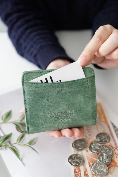 BAGGY'S ANNEX バギーズアネックス FOG leather (フォグレザー) 小銭入れ付き二つ折り財布 LZYS-7008