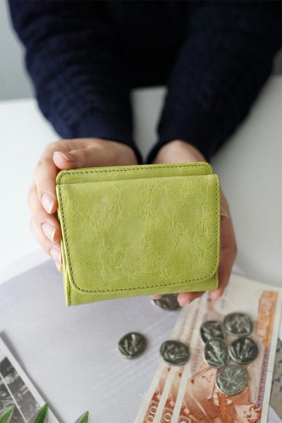 BAGGY'S ANNEX バギーズアネックス FOG leather (フォグレザー) 小銭入れ付き二つ折り財布 LZYS-7008