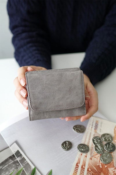 BAGGY'S ANNEX バギーズアネックス FOG leather (フォグレザー) 小銭入れ付き二つ折り財布 LZYS-7008