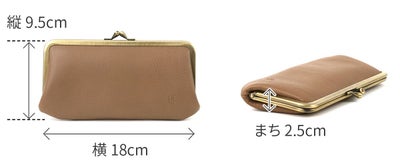 CLEDRAN クレドラン TANTE タンテ がま口長財布 CR-CL3815