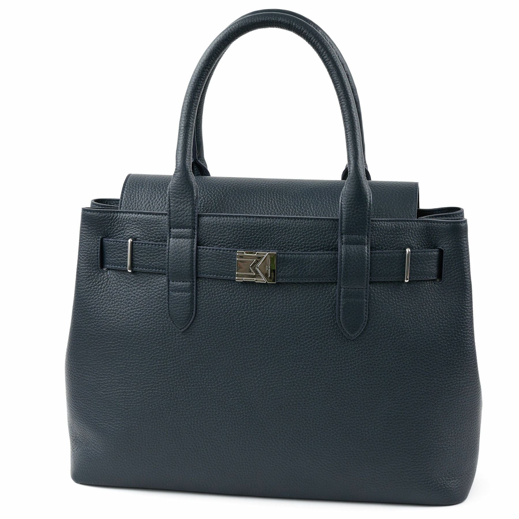 未使用級 ペッレモルビダ メイデンボヤージュ トートバッグ レザー フラップ 黒 PELLE MORBIDA（ペッレ モルビダ） メイデンボヤージュ トートバッグ