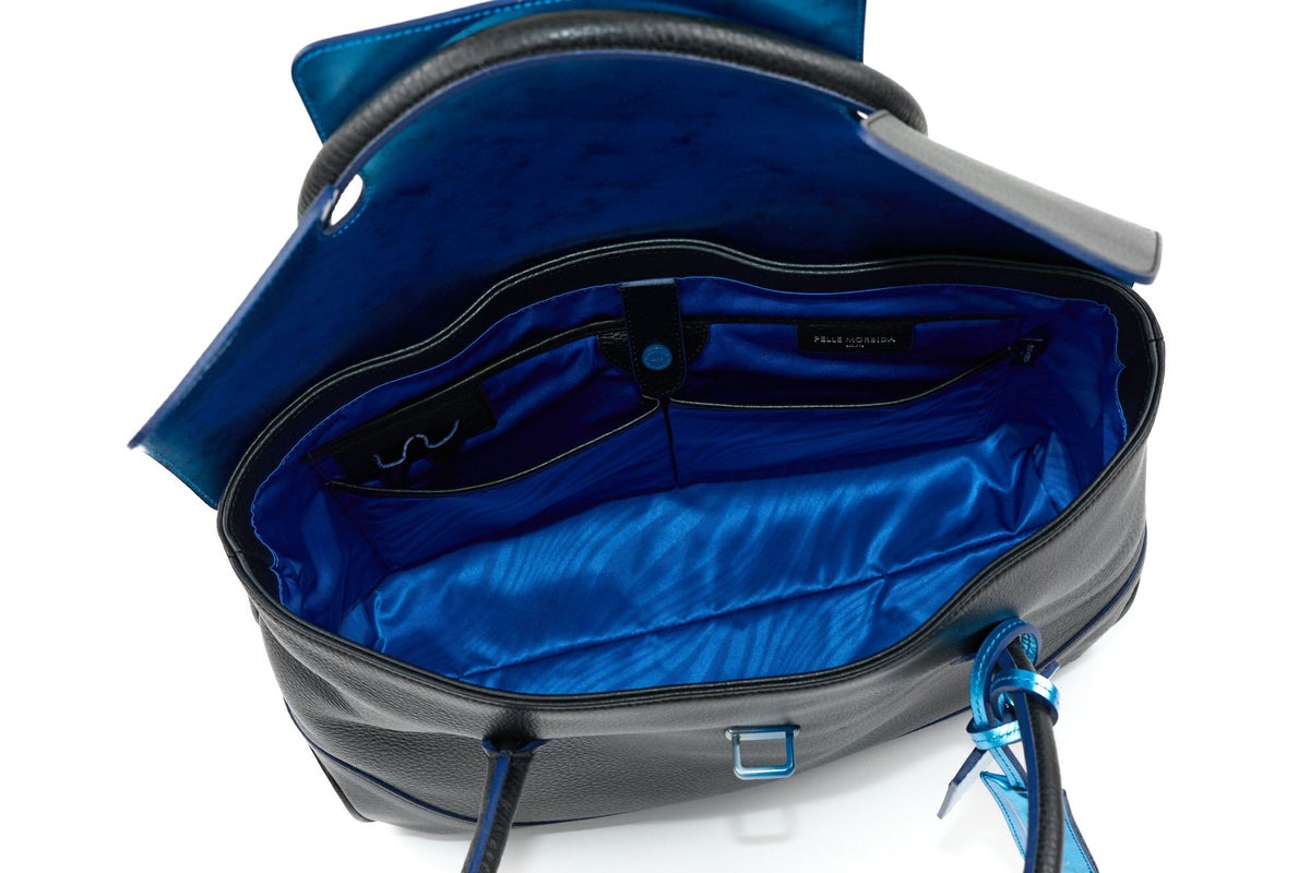 PELLE MORBIDA ペッレモルビダ DEEPOCEAN ディープオーシャン フラップトートバッグ PMO-MB055DE