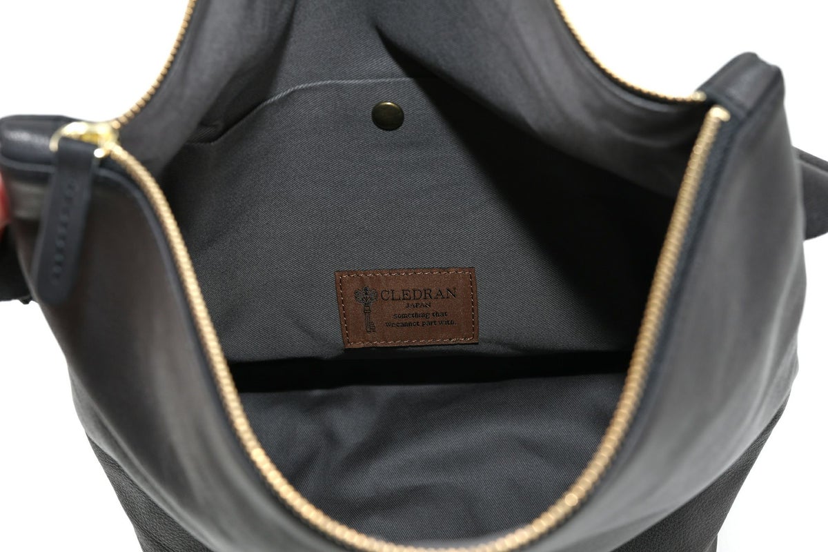 CLEDRAN クレドラン GALE ガレ クロスレザーショルダーバッグ CR-CL3818