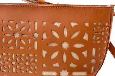 genten ゲンテン Sail Cut Work セイルカットワーク ショルダーバッグ 44587