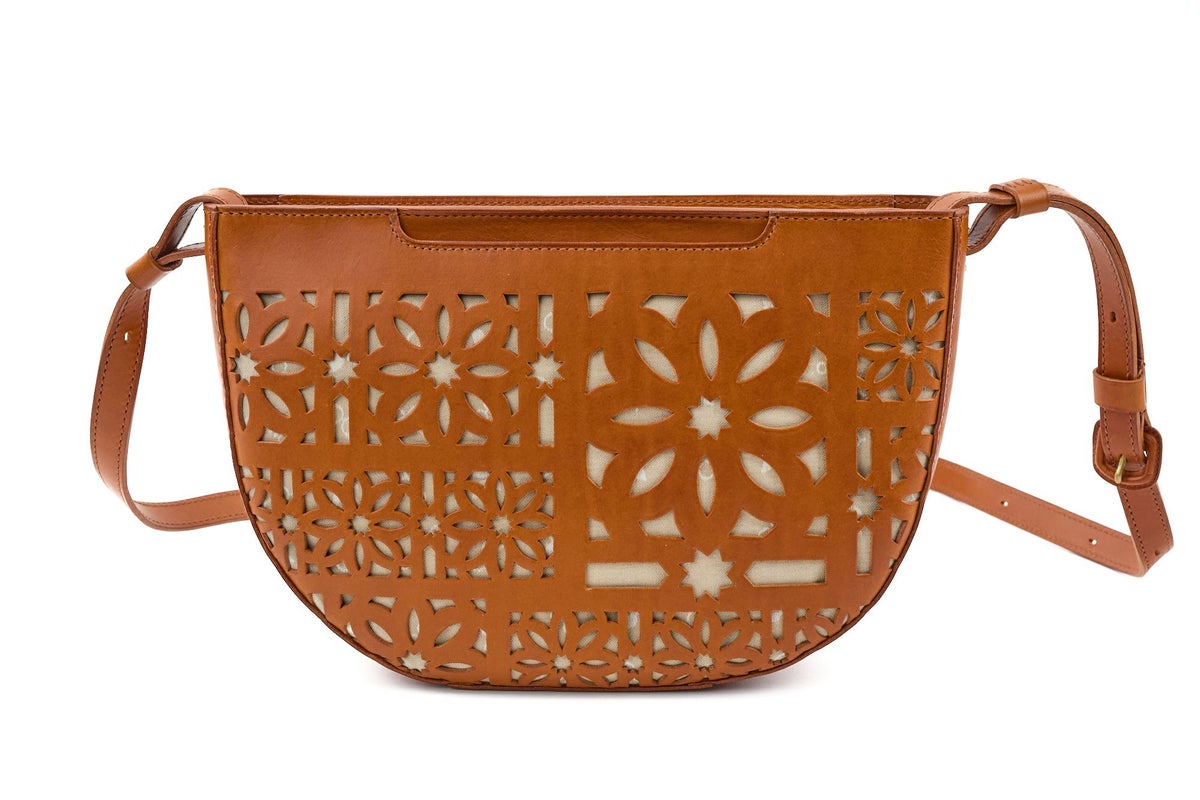 genten ゲンテン Sail Cut Work セイルカットワーク ショルダーバッグ 44587