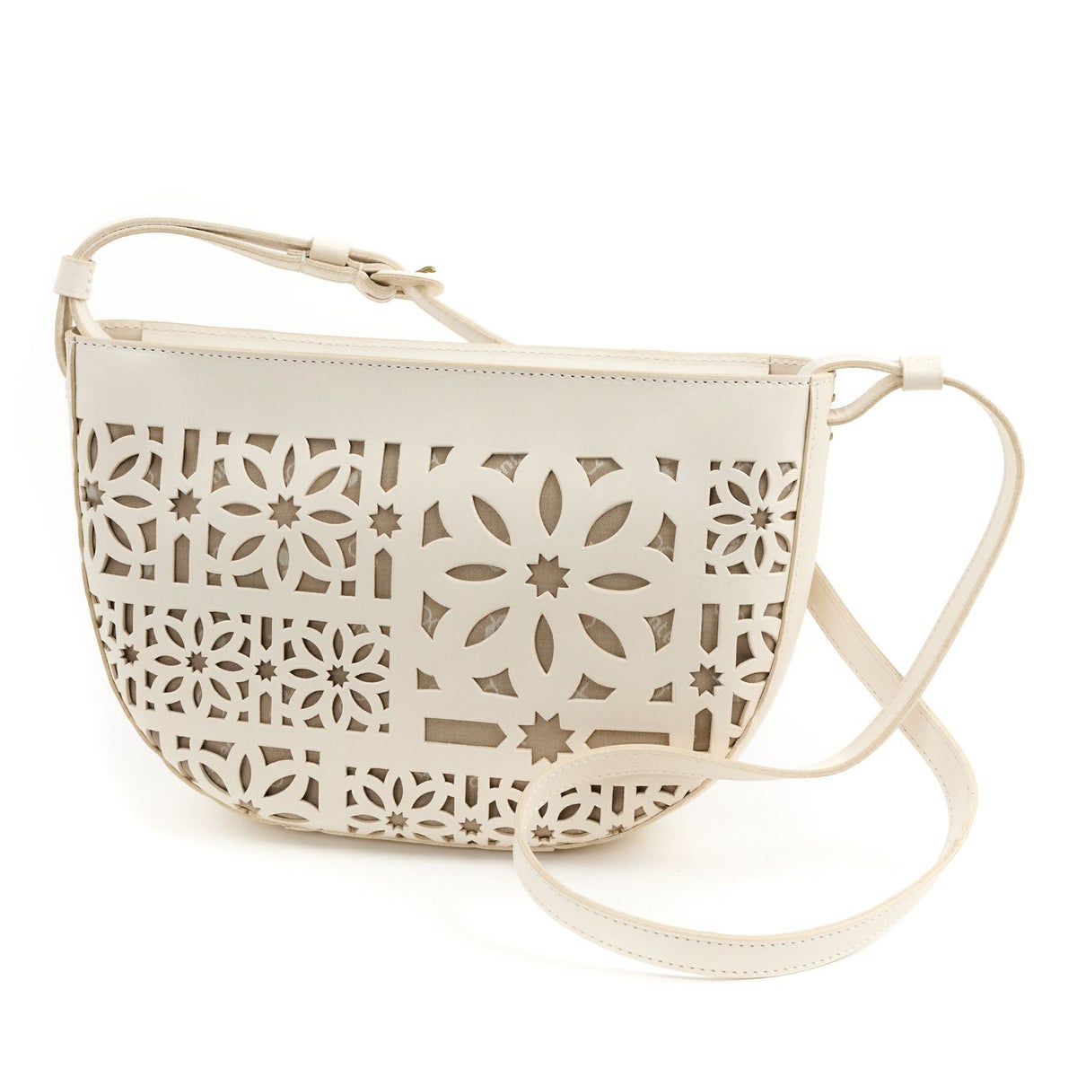 genten ゲンテン Sail Cut Work セイルカットワーク ショルダーバッグ 44587