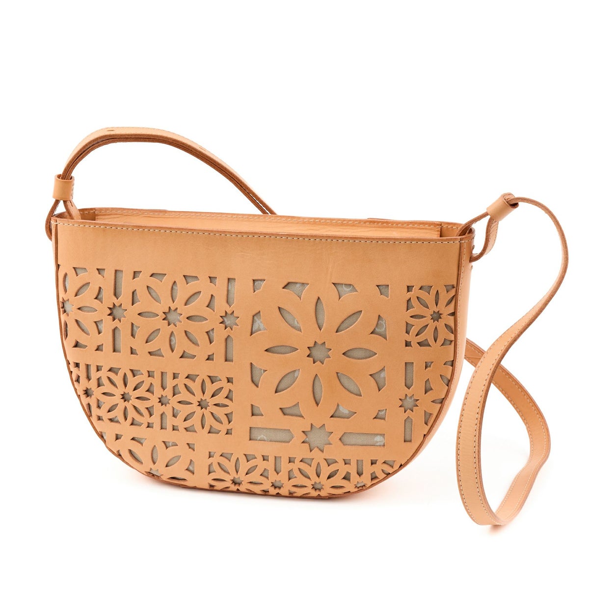 genten ゲンテン Sail Cut Work セイルカットワーク ショルダーバッグ 44587