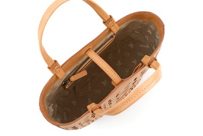 genten ゲンテン Sail Cut Work セイルカットワーク 手さげバッグ 44586