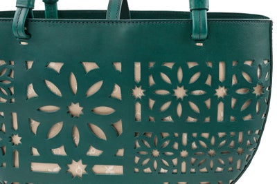 genten ゲンテン Sail Cut Work セイルカットワーク トートバッグ 44585