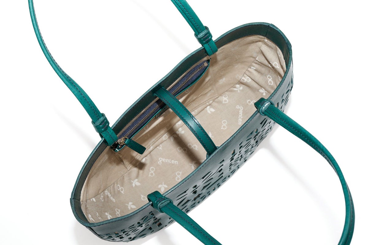 genten ゲンテン Sail Cut Work セイルカットワーク トートバッグ 44585