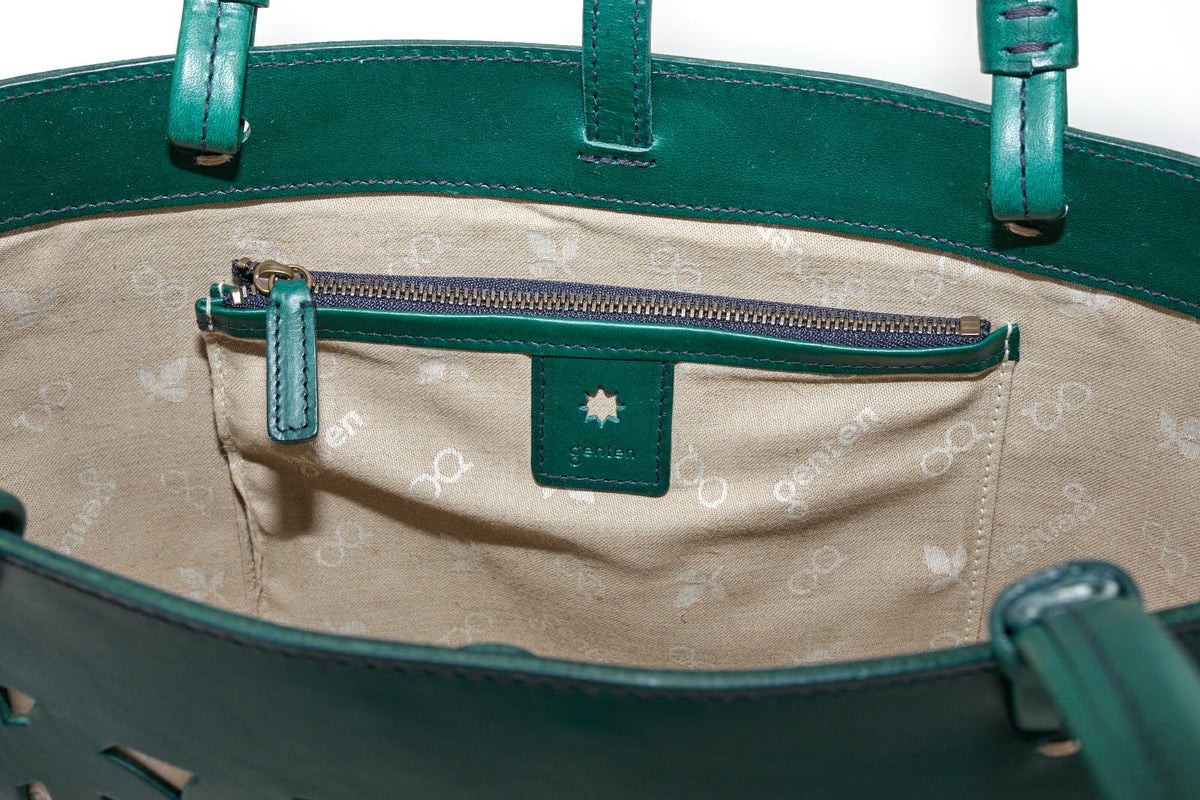 genten ゲンテン Sail Cut Work セイルカットワーク トートバッグ 44585