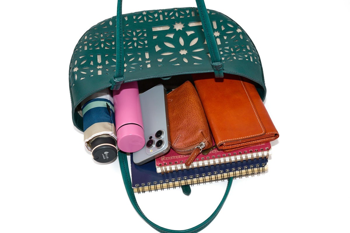 genten ゲンテン Sail Cut Work セイルカットワーク トートバッグ 44585